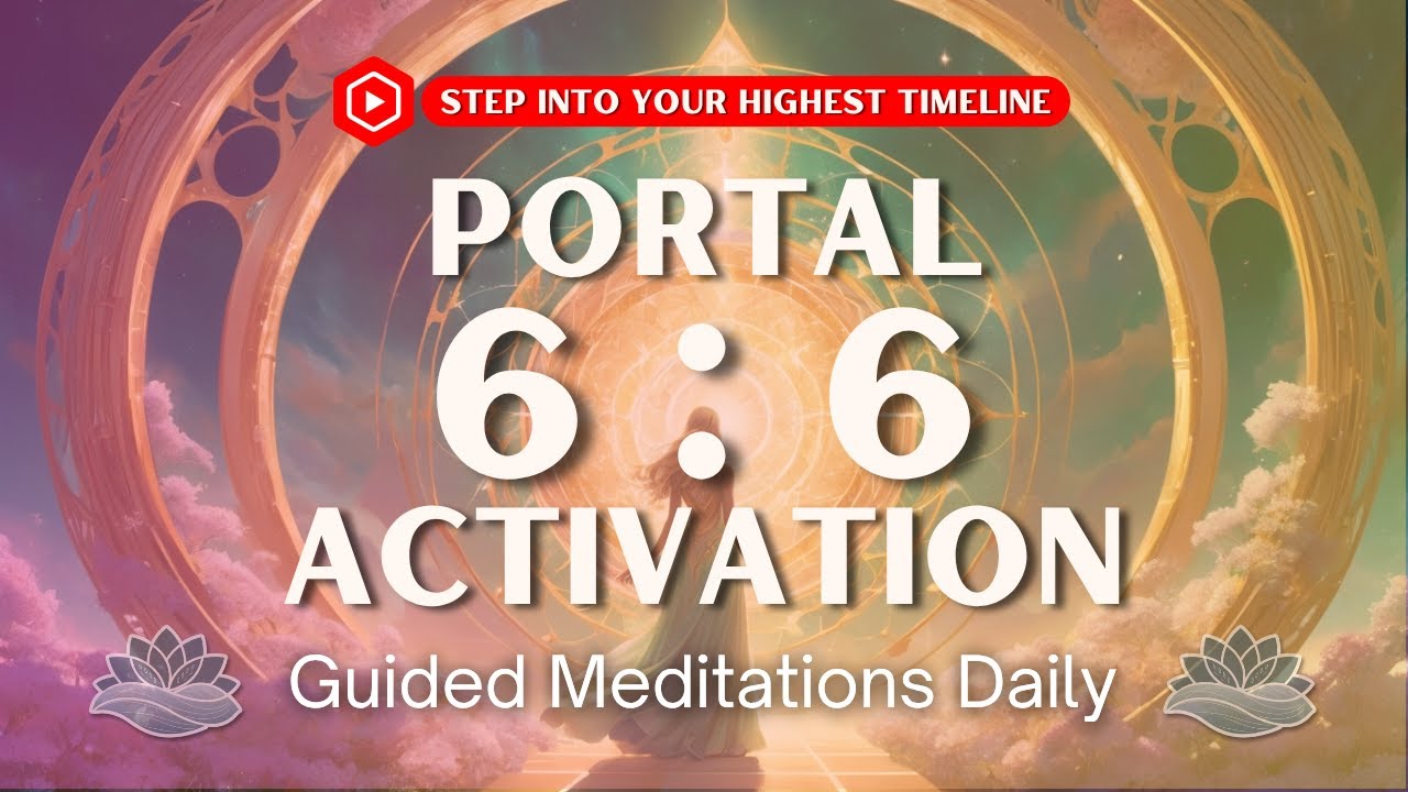 6/6 PORTAL MEDITATION : STEP INTO YOUR HIGHEST TIMELINE | Powerful Gateway✨ (Life-Changing)