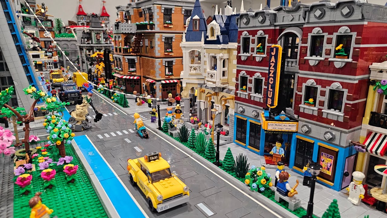 Adding Minifigures & Details to the LEGO City
