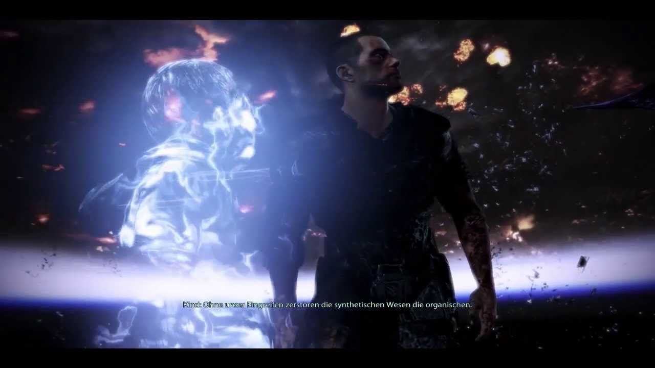 Mass Effect 3 Extended Cut Ende - Auswahlmöglichkeiten für den Ausgang mit Erläuterungen