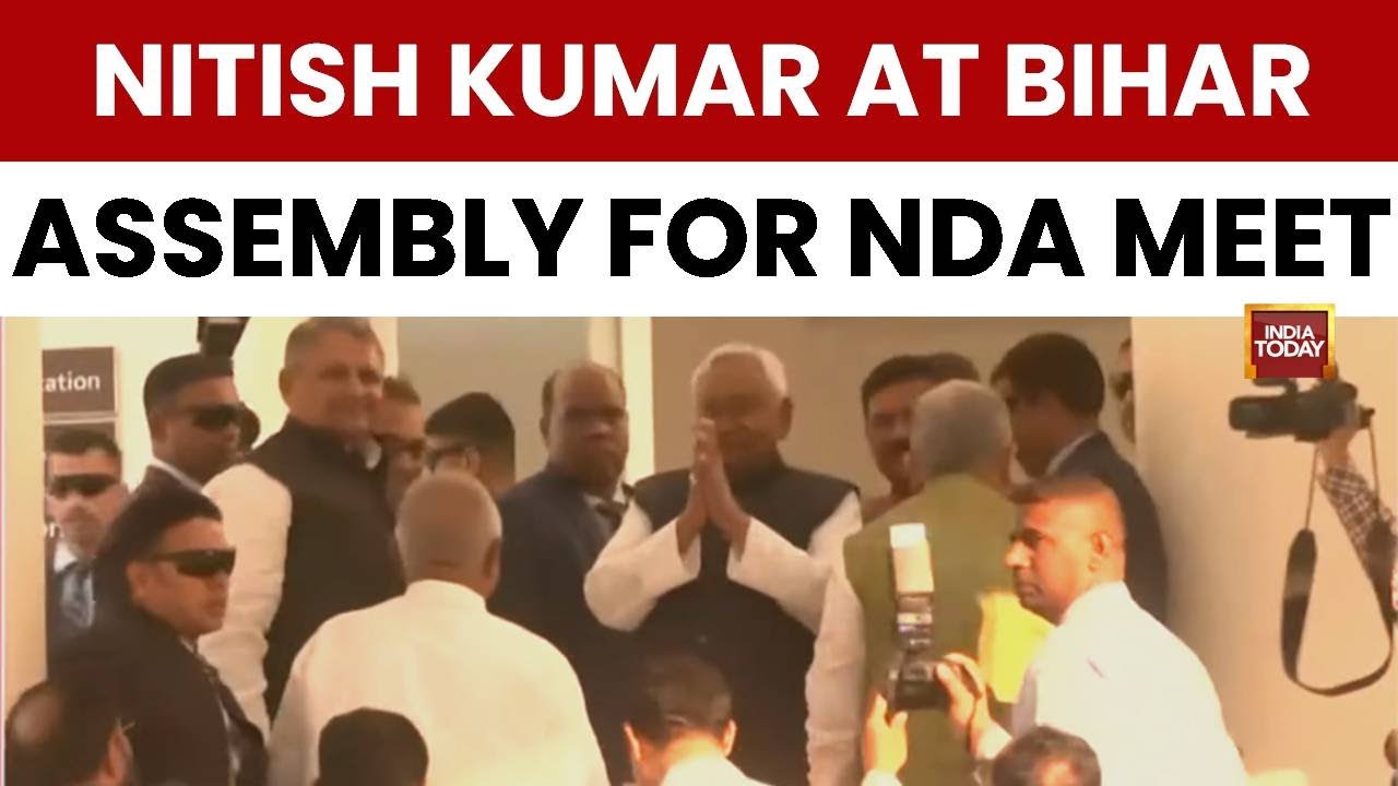 Bihar Govt Formation Updates: Nitish Kumar Arrives At Bihar Assembly For NDA Meet | India Today