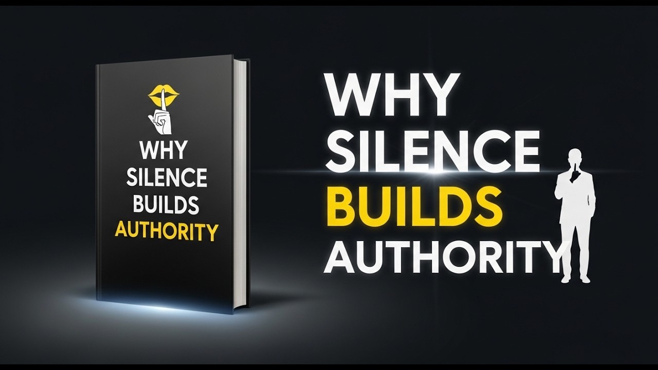 Why Silence Builds Authority – The Hidden Power Most People Never Unlock | Full Audiobook