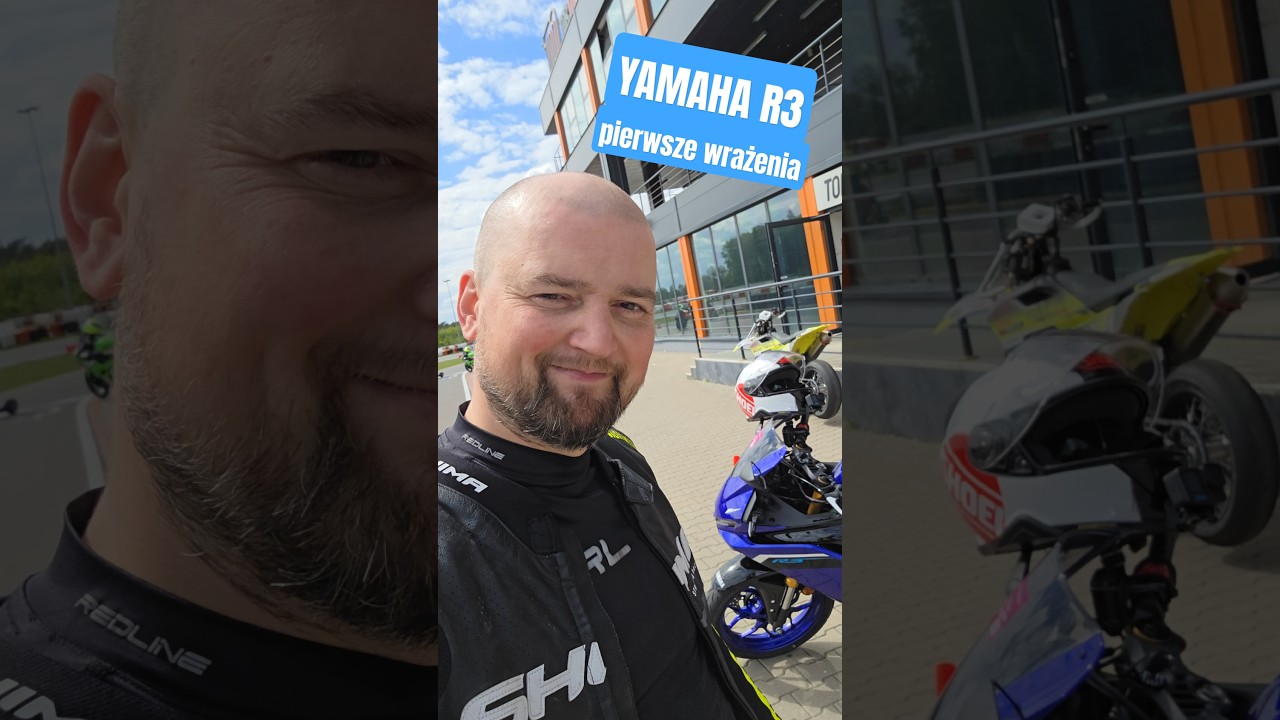 Yamaha R3 2025 - pierwsze wrażenia w skr&oacute;cie #yamahar3 #r3 #motocykle