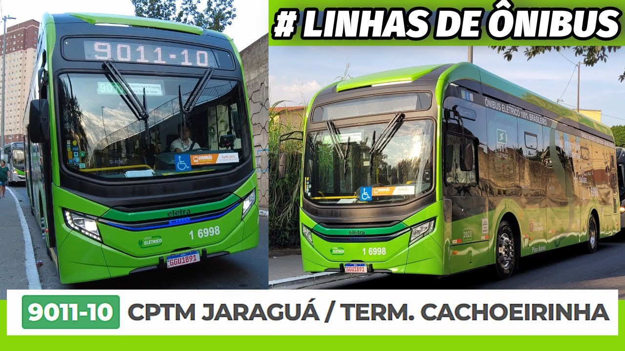 9011-10 CPTM JARAGUÁ X TERMINAL VILA NOVA CACHOEIRINHA (LINHAS DE ÔNIBUS)