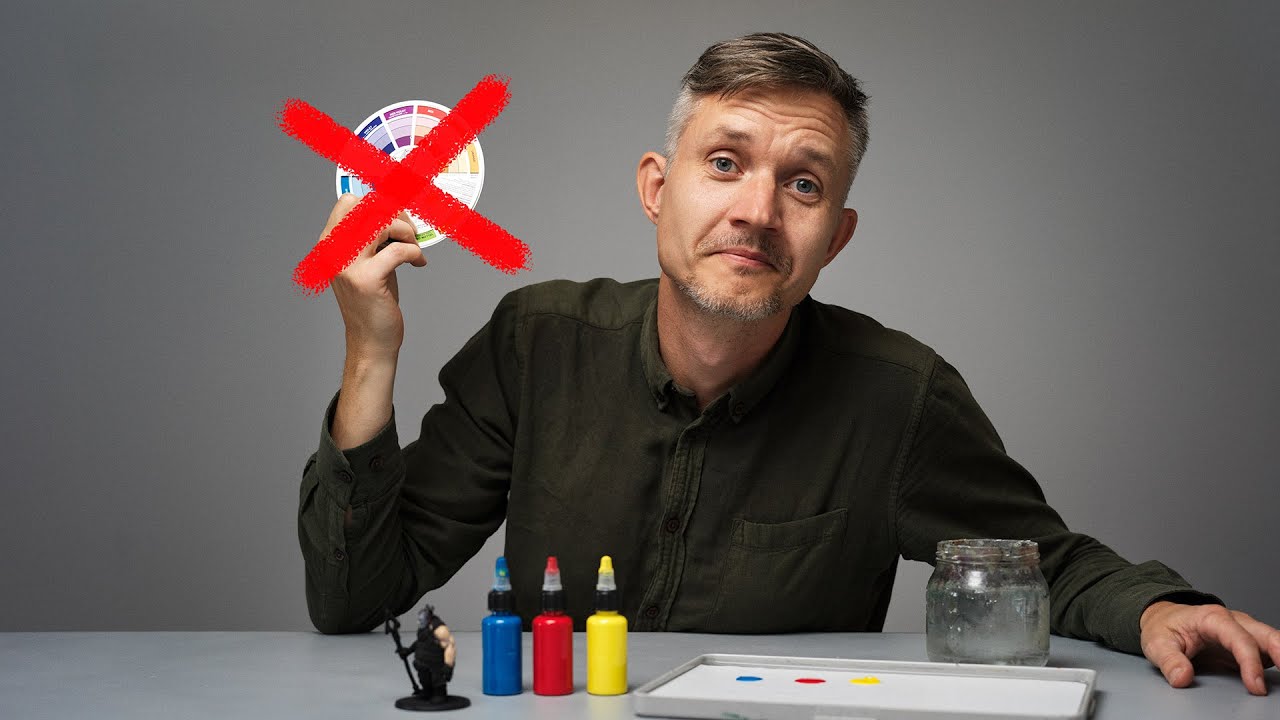 Learn how to mix paints - in a way that makes sense