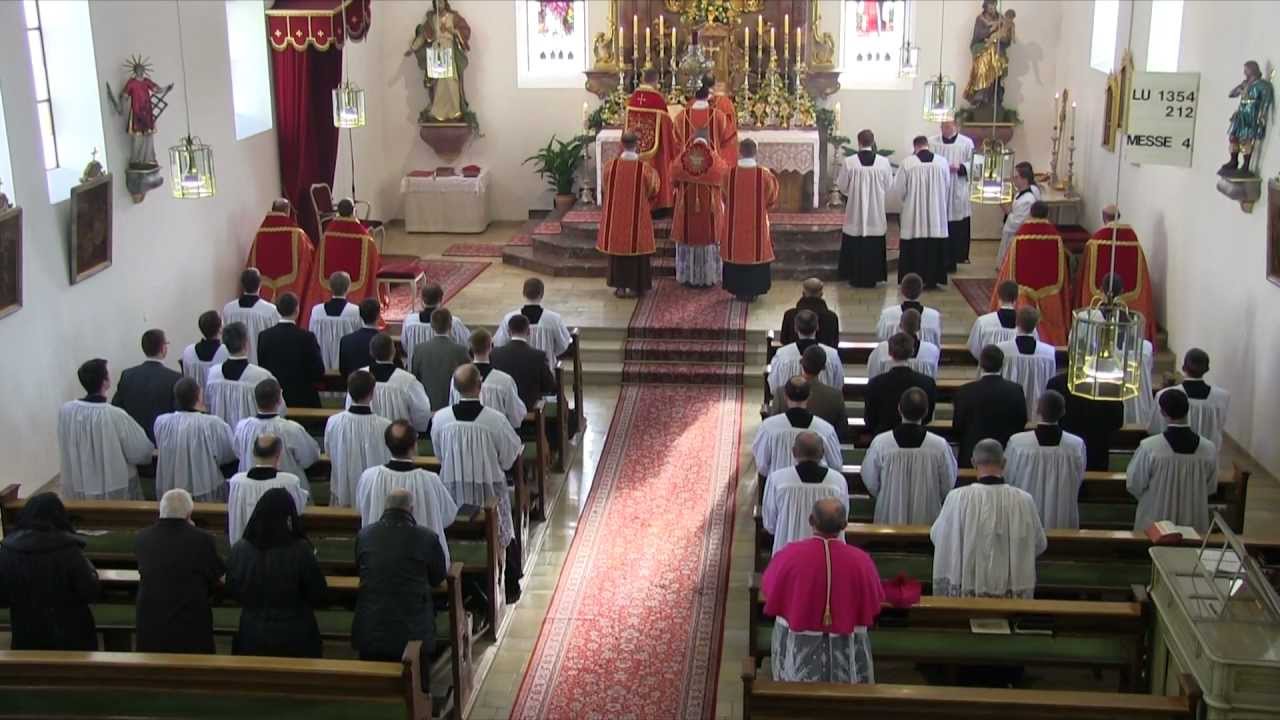 Niedere Weihen im Priesterseminar Herz Jesu Zaitzkofen