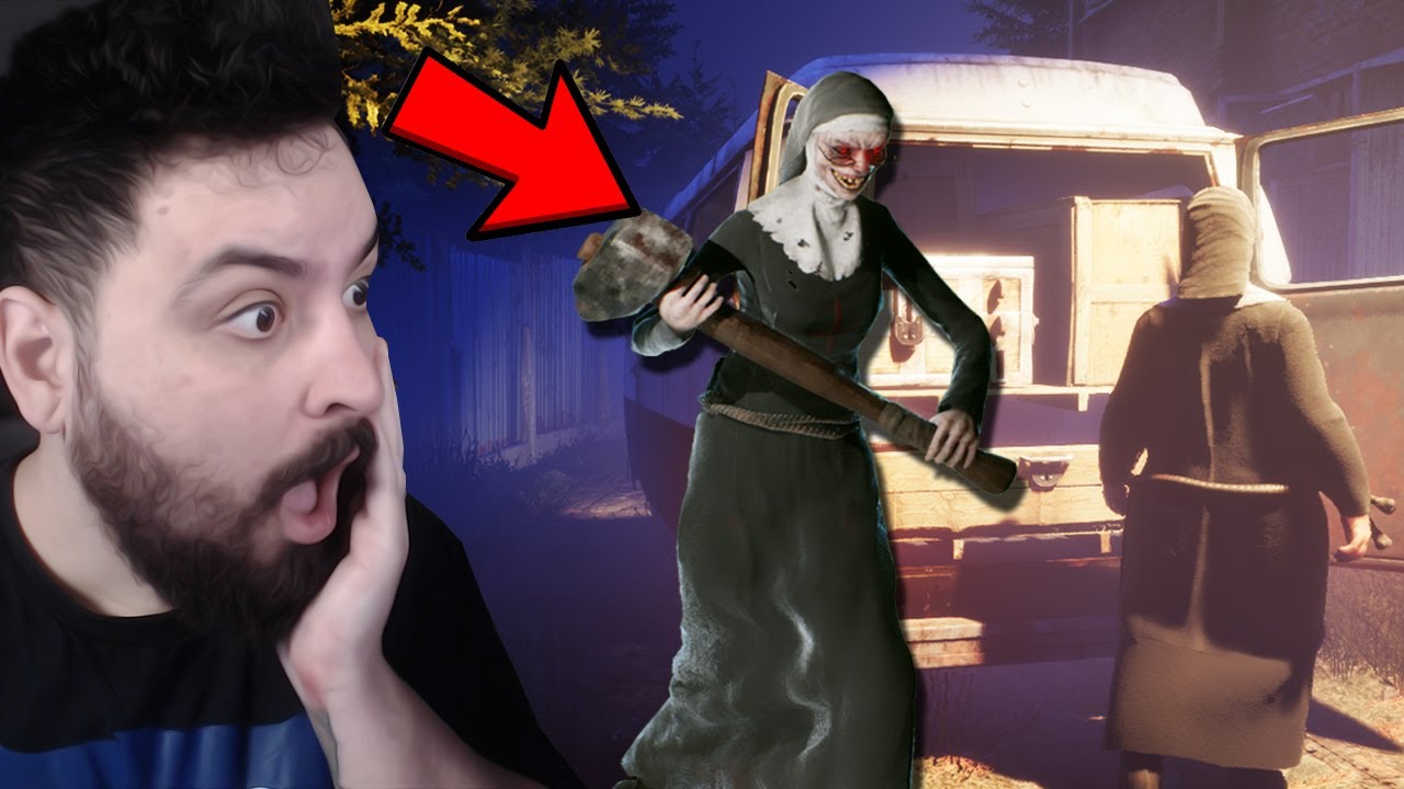 FUGINDO DA ESCOLA COM A VAN DA FREIRA…FINAL INCRÍVEL !! - Evil Nun The Broken Mask (JOGO DE TERROR)