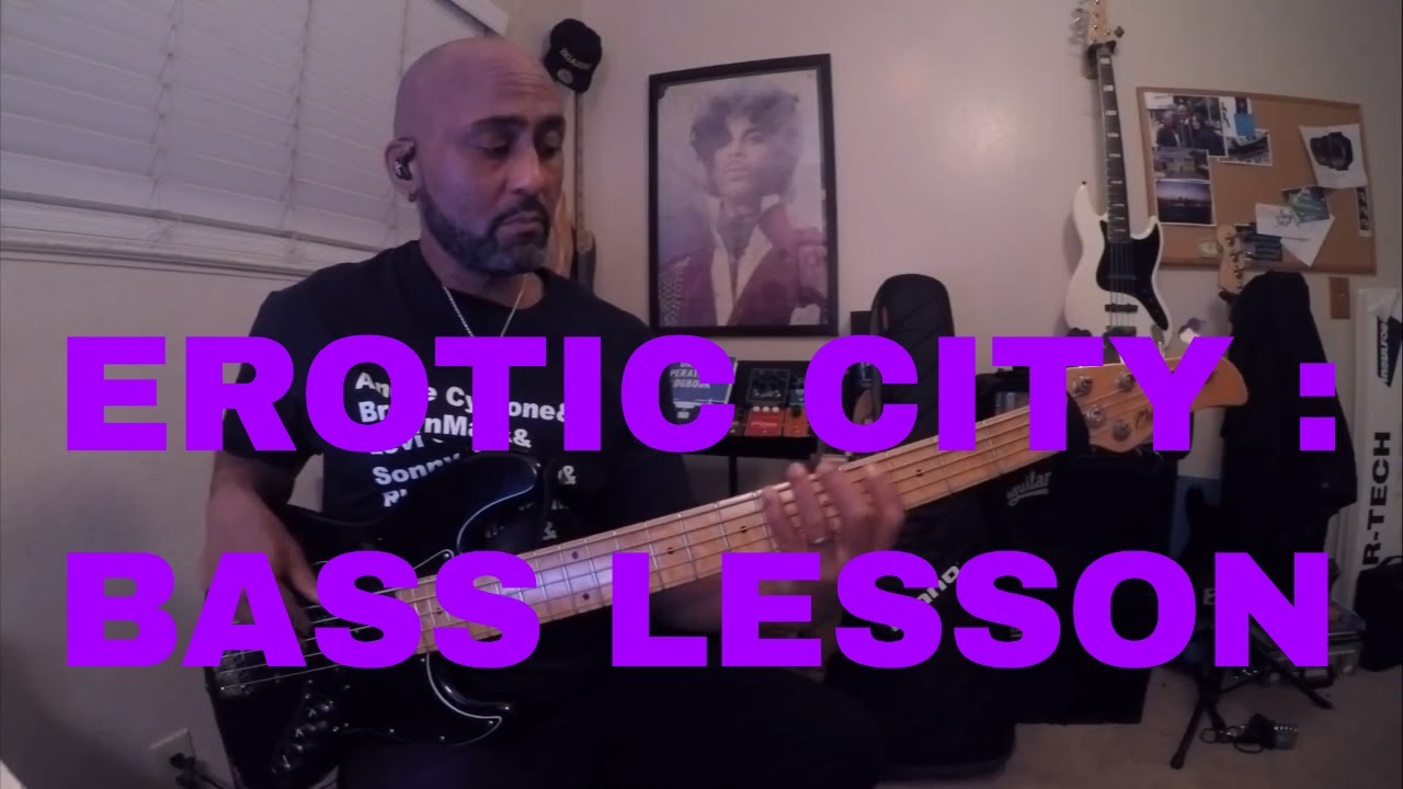Prince - Erotic City - Bass Lesson