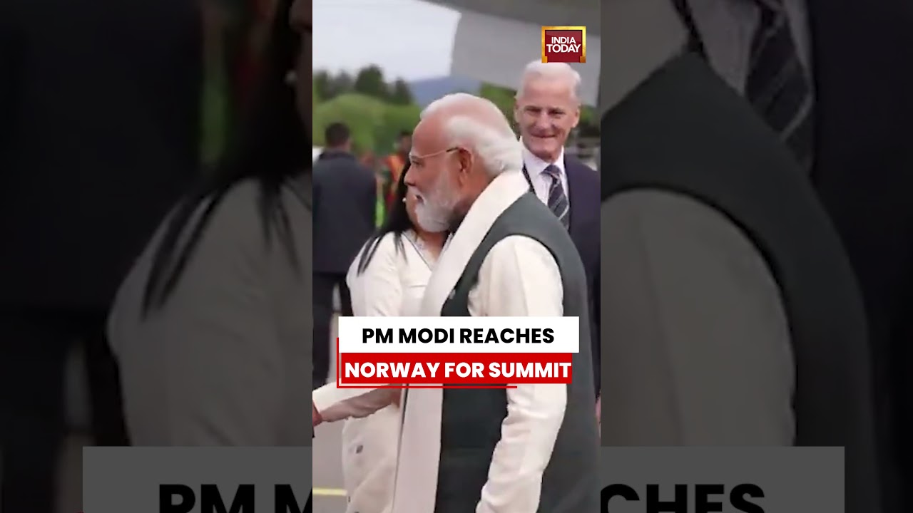 PM Modi Reaches Oslo, Norway Ahead Of India-Nordic Summit 2026