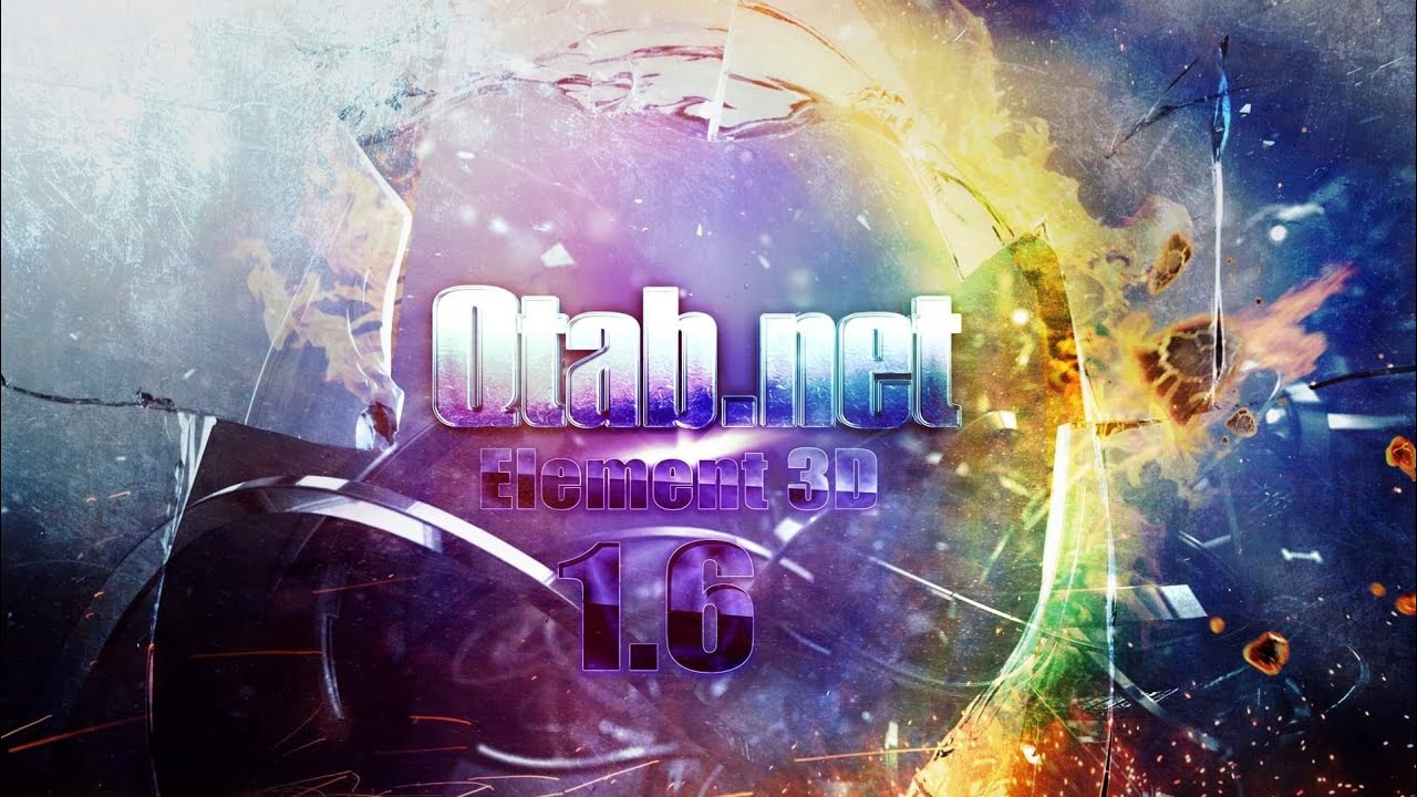 04 Element 3d tutorials Bevels and Materials الدرس الرابع من كورس المنت