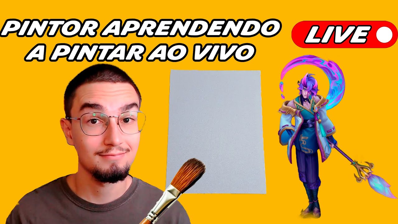 PINTOR APRENDENDO A PINTAR DIA 3