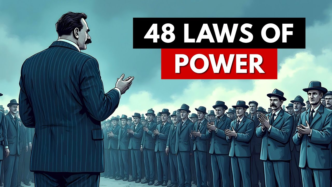 48 законов власти менее чем за 25 минут! | (Краткое содержание книги)