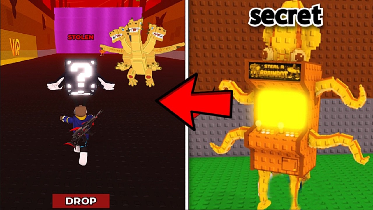 OBRIGADO SAMMY! O NOVO TSUNAMI BRAINROT NO ROUBE O BRAINROT ESTA CHEIO DE LUCKY BLOCK