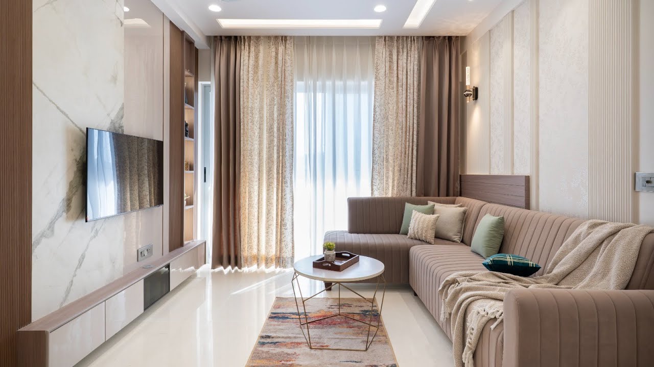 2BHK Interior | Ascent Tower, Amanora Park Town | Pune