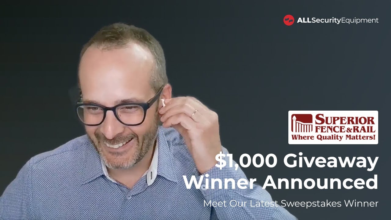 🎉 $1,000 Giveaway Winner Announced! | Superior Fence and Rail Portland Scores Big with ASE
