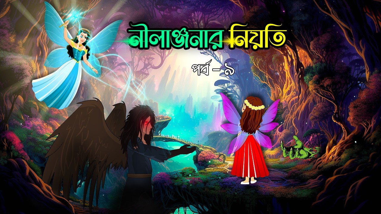 নীলাঞ্জনার নিয়তি - পর্ব ৯ | Rupkothar Golpo | Bengali Fairy Tales | Bangla Cartoon