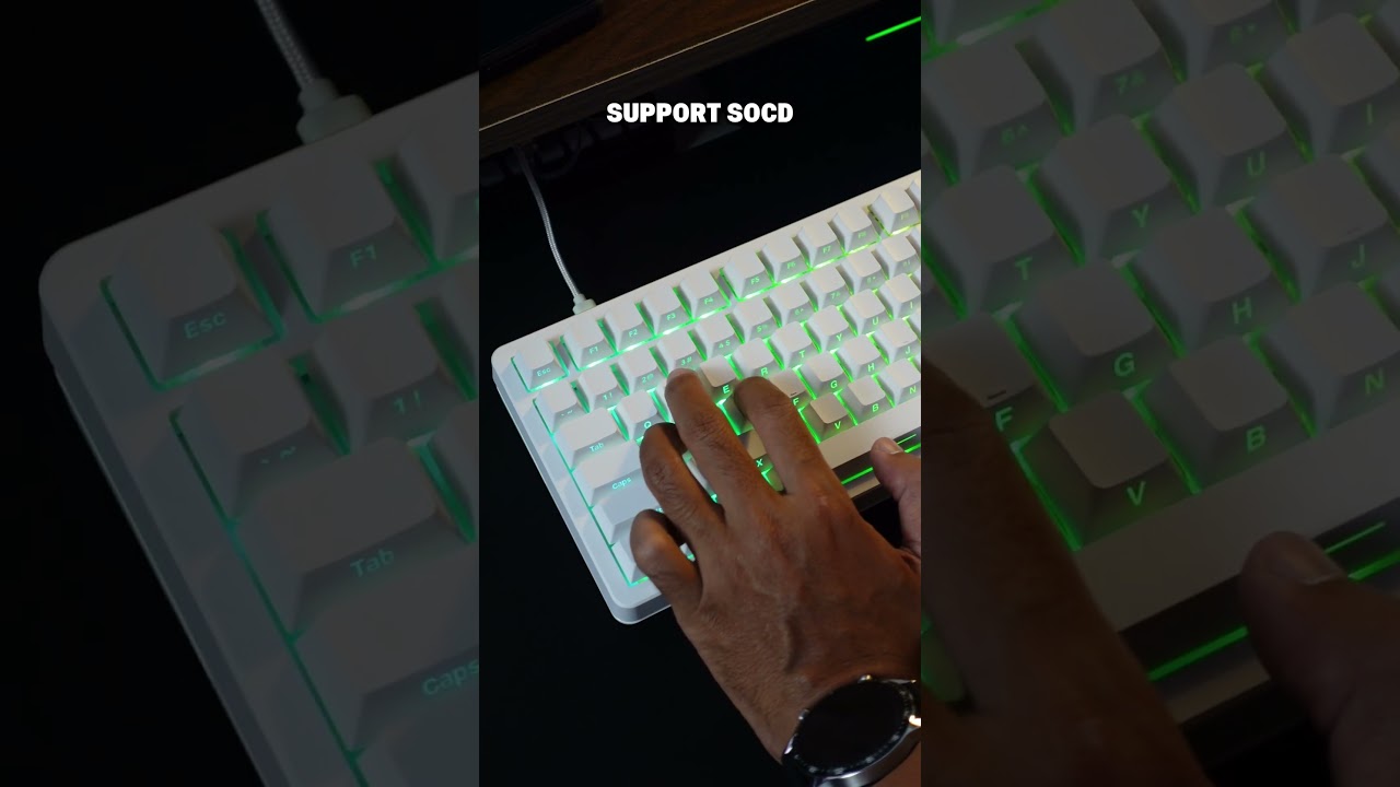 VGN NEON HE 75% - Mechanical Gaming Keyboard | Magnetic Switch, Rapid Trigger 0.005mm, RGB Neon