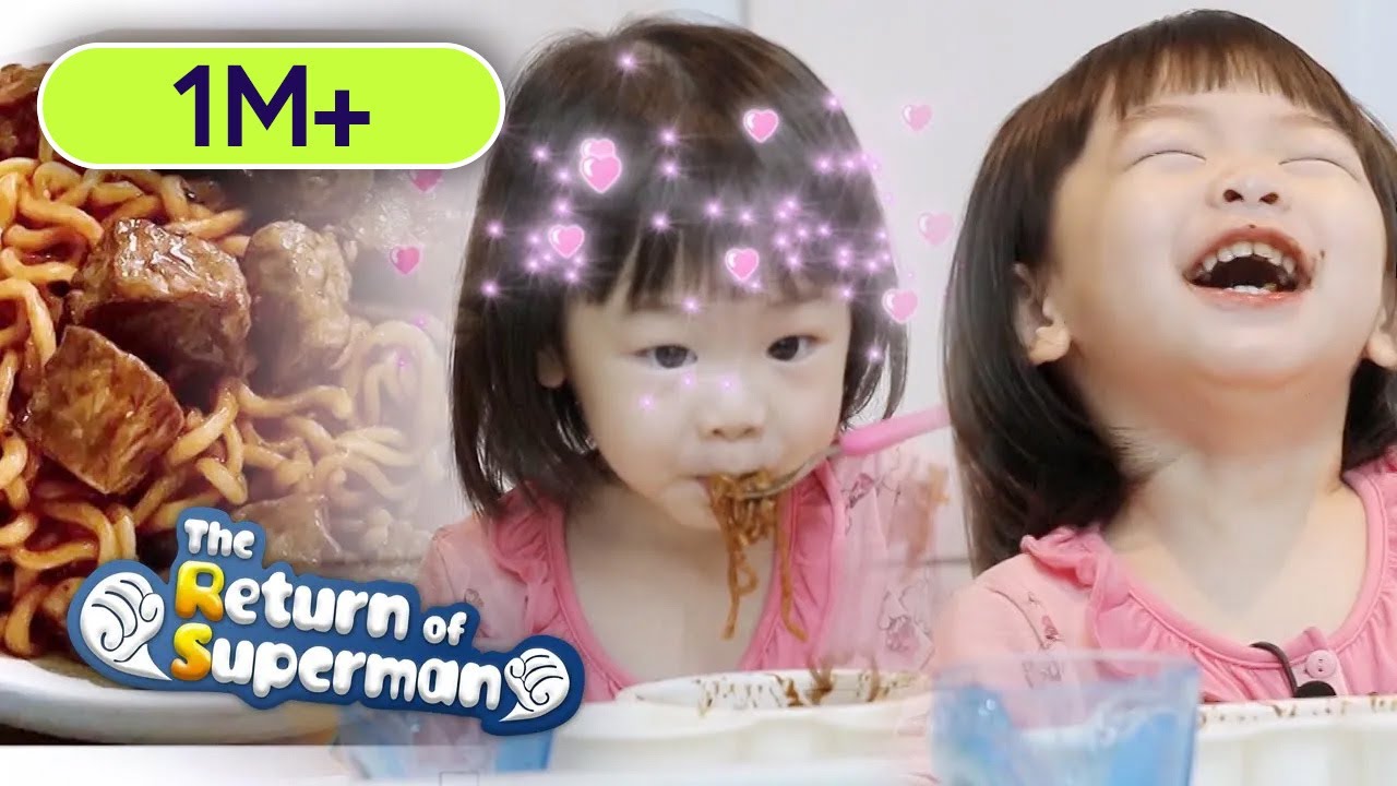 Jamjam's Hungry~ You Want to Eat Jjajang? [The Return of Superman Ep 289]