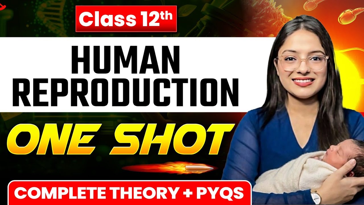 Human Reproduction One Shot | Class 12 BIOLOGY Chapter 2 | CBSE Board exam 2026 | Ekta Soni