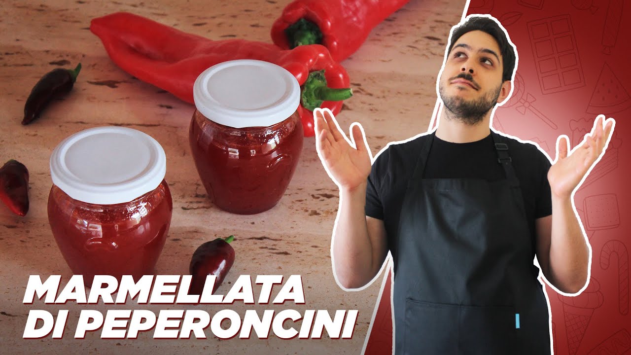 MARMELLATA DI PEPERONCINI - confettura per accompagnare formaggi, bolliti e panini