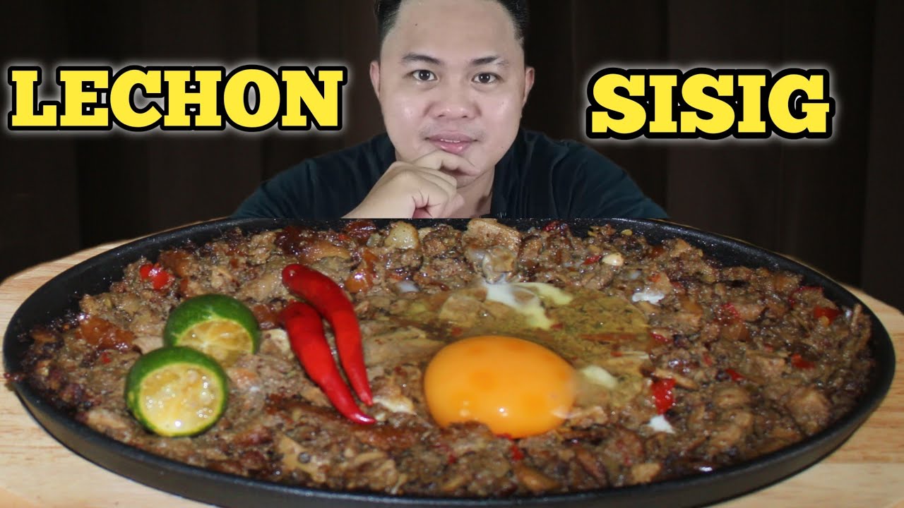LECHON SISIG MUKBANG/INDOOR COOKING/MUKBANG PHILIPPINES/FILIPINO MUKBANGER