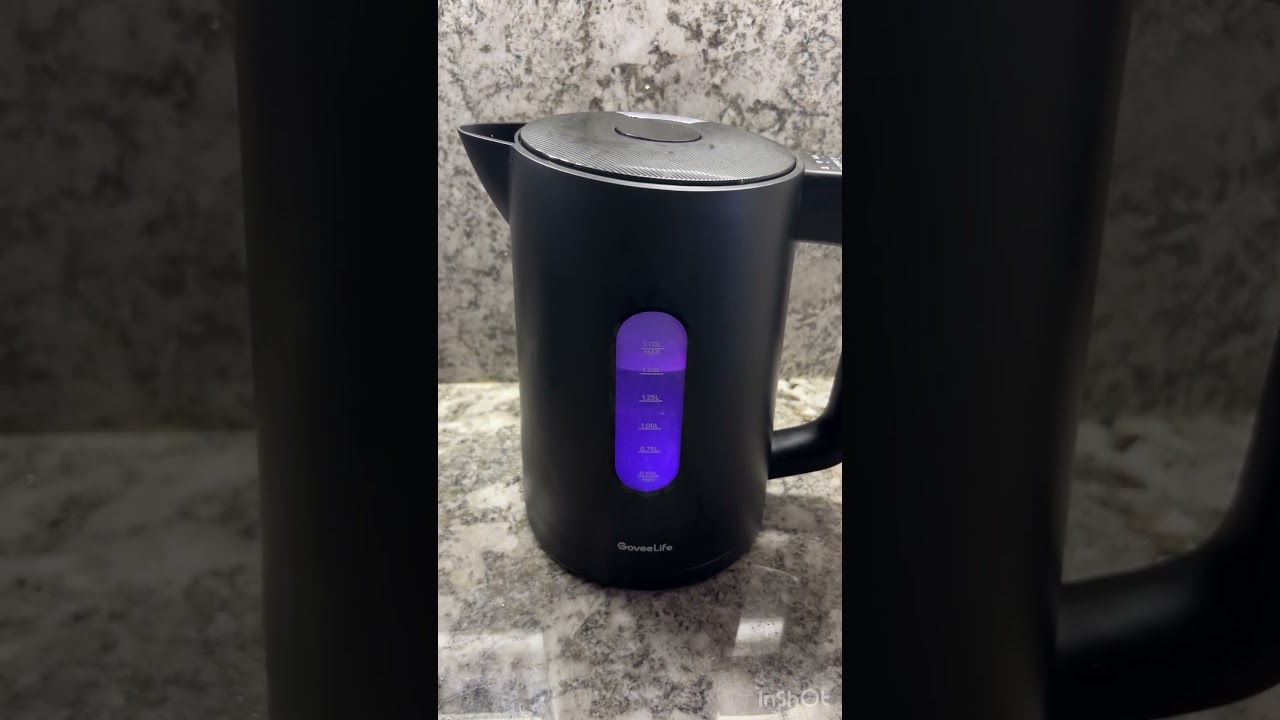 Smart Electric Kettle That Talks to Alexa!? 🔥☕ #Govee #TechShorts #raybanmeta #pov