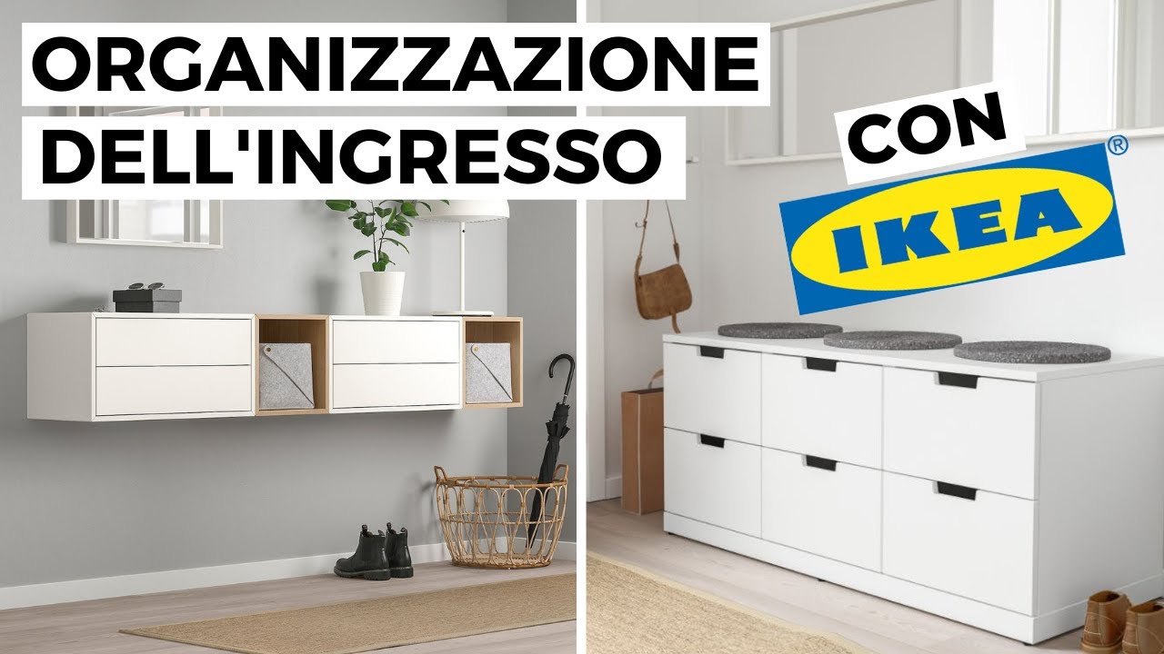 ORGANIZZARE e arredare l’INGRESSO con IKEA