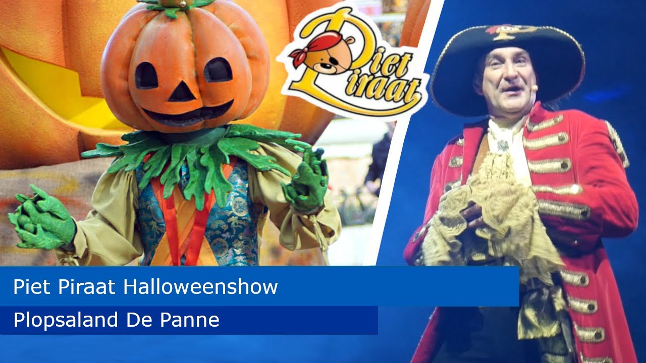 Plopsaland De Panne - Piet Piraat Halloweenshow 2021