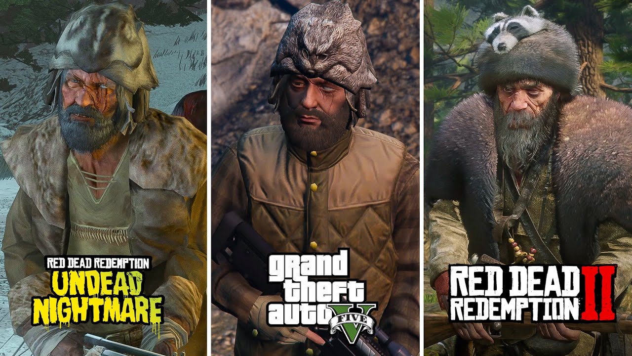 Sasquatch Hunter Explained (RDR1, RDR2 & GTA 5)