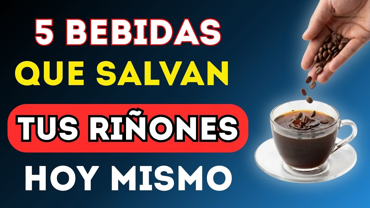 5 Bebidas Naturales que PROTEGEN tus RIÑONES (y Recetas Caseras Sencillas Para Personas Mayores)