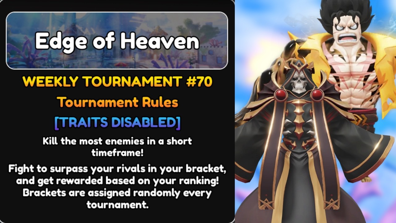 (Traitless) 4495+ Kills Tournament #70 Initial Strat | Anime Vanguards Roblox