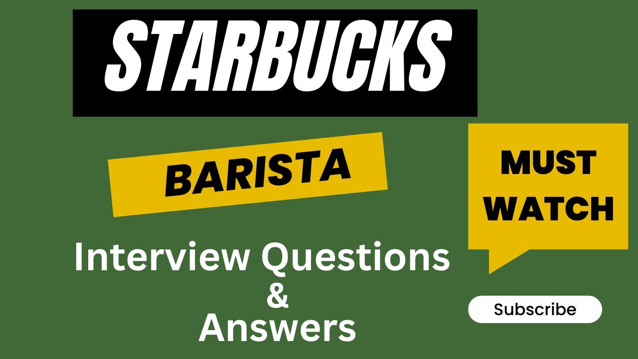 Собеседование с бариста в Starbucks: 15 лучших вопросов и краткие ответы