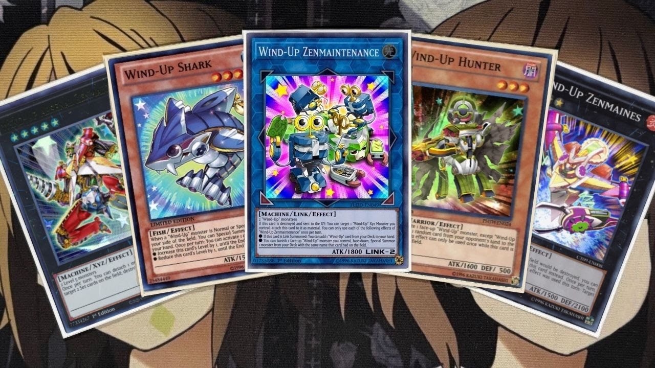 My Wind-Up Yugioh Deck Profile for June 2025