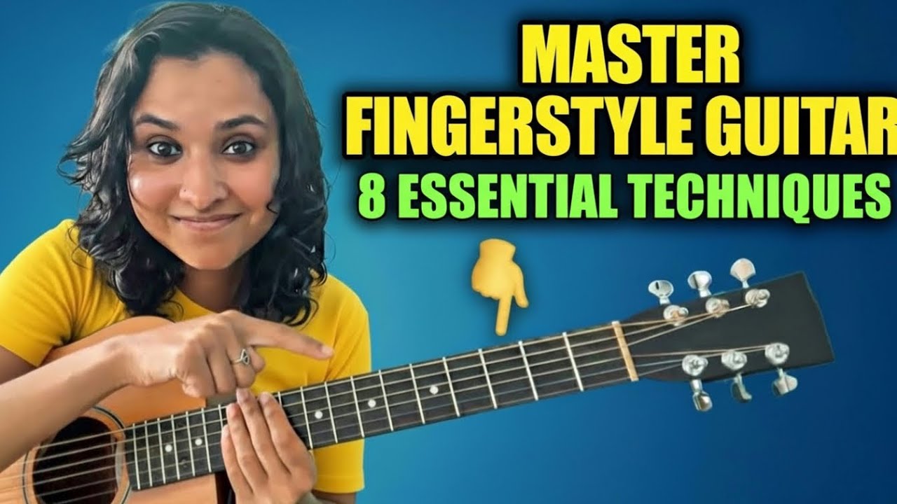 8 Fingerstyle Guitar Techniques Every Guitarist Needs (EASY TUTORIAL)🎸