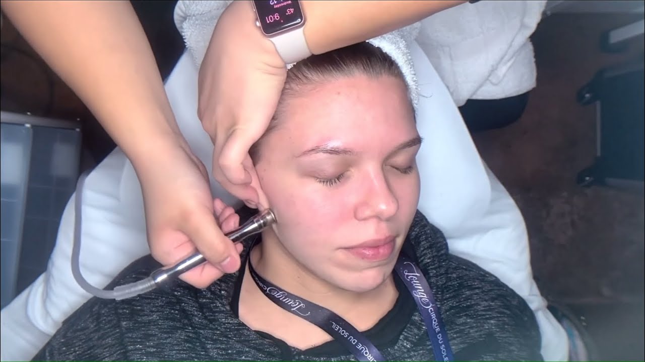 esthetician in training: microdermabrasion full process