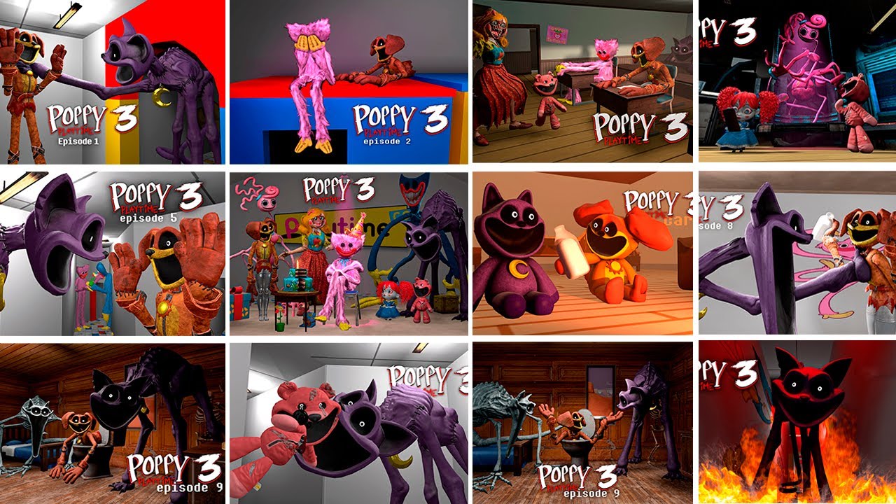 (All Season 1-10) Realistic Poppy Playtime: Chapter 3 | CarMe