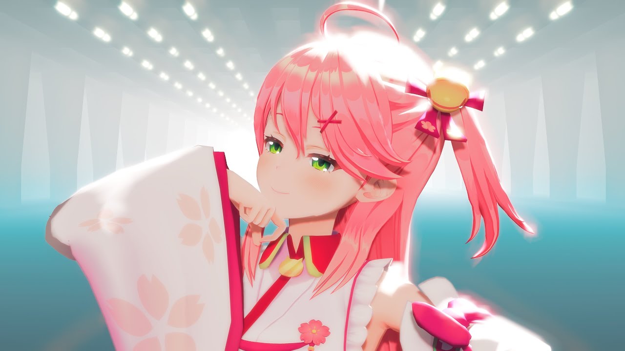 【さくらみこ】シニカルナイトプラン【MMD/4K】