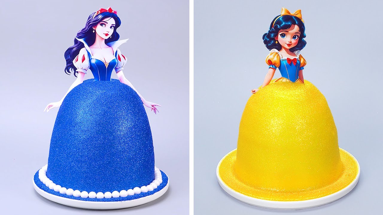 15+ Satisfying DISNEY Princess Pull Me Up Cake 🌈✨ Tsunami Putri Disney yang Ajaib | Tsunami Cake