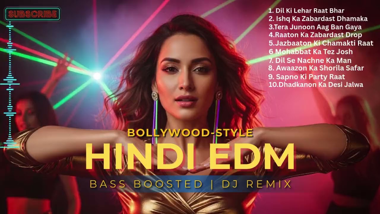 Hindi EDM Remix Cinematic Drop 🎬 Epic DJ Mix Version
