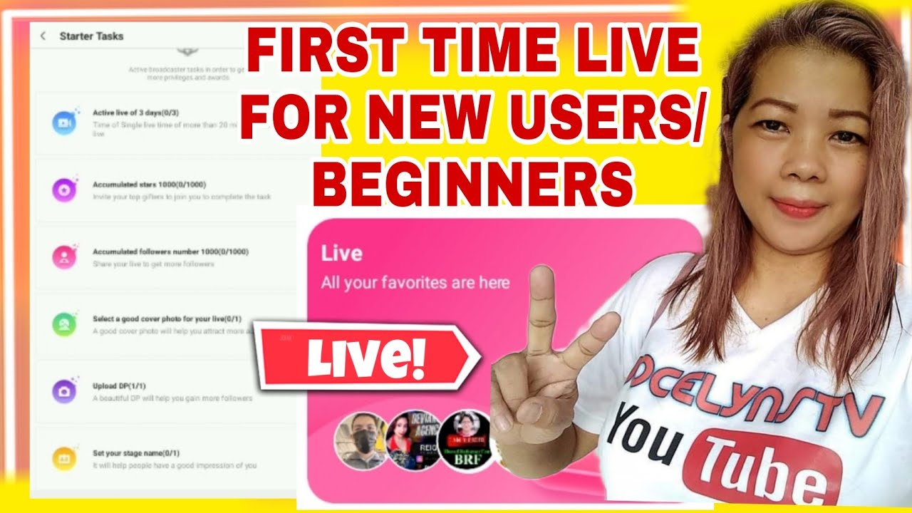 PAANO MAG LIVE SA STARMAKER? || BEGINNER || NEW USER #starmaker #jocelynstv #tutorials