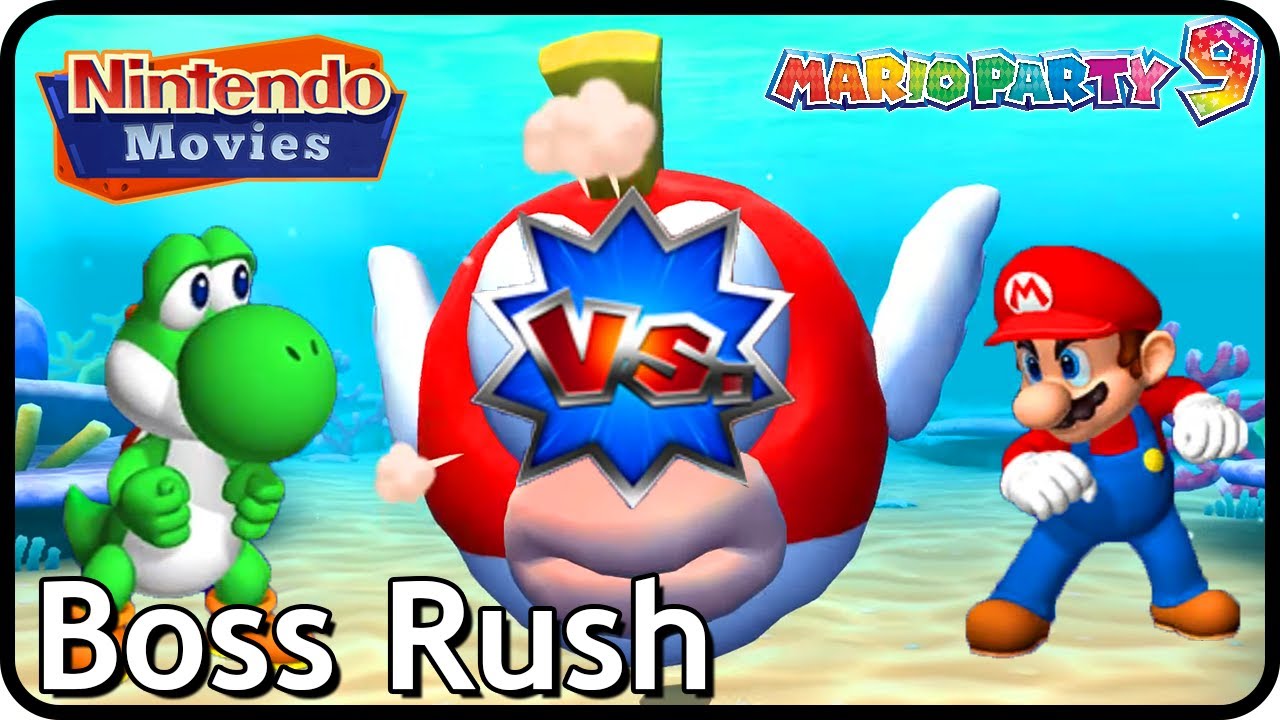 Mario Party 9 - Boss Rush Duel (2 Players, Mario vs Yoshi)