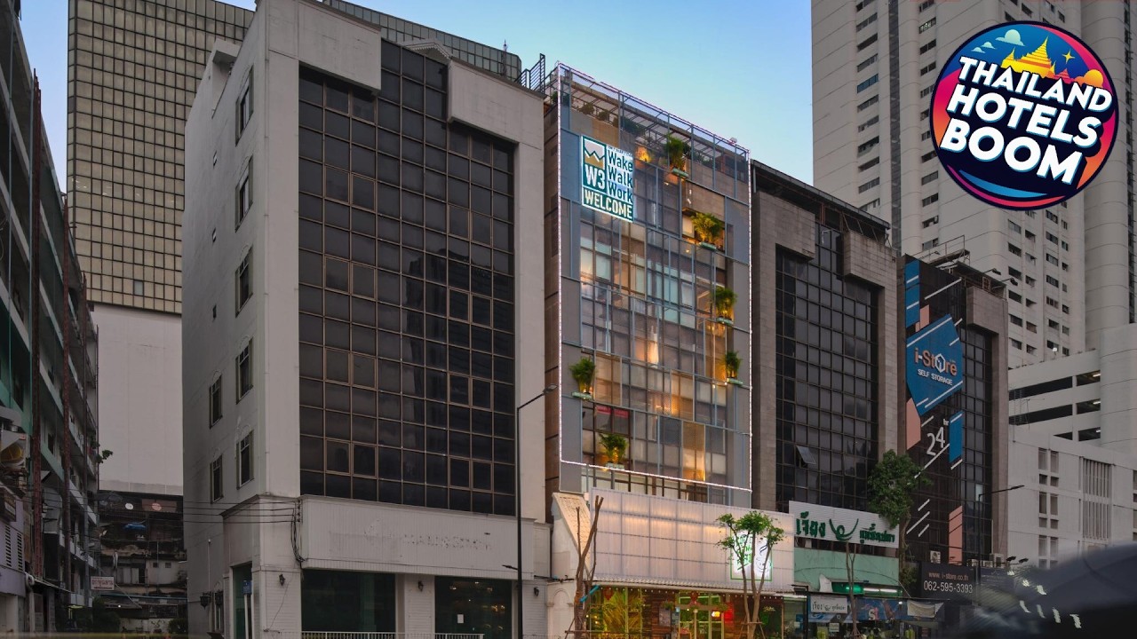 W3 wakewalkwork | Bangkok, Thailand | Hotel Review ⭐