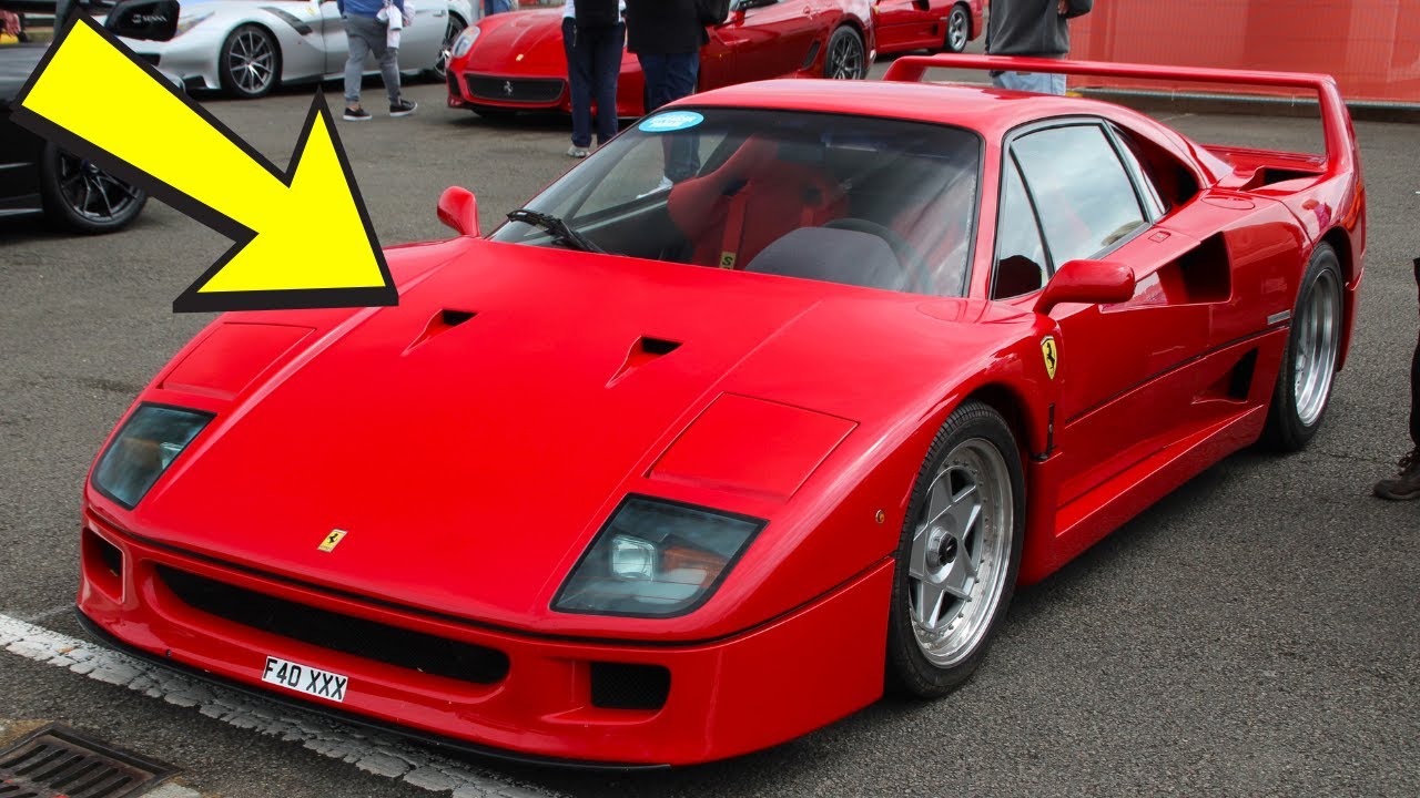 Ferrari F40 1987 года: 20 странных фактов, о которых вы не знали!