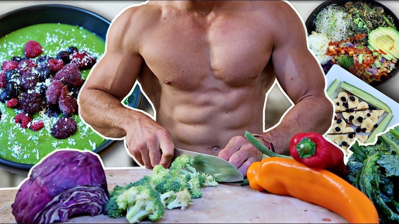 EATING VEGAN FOR MUSCLE & HEALTH (WHAT I EAT IN A DAY)