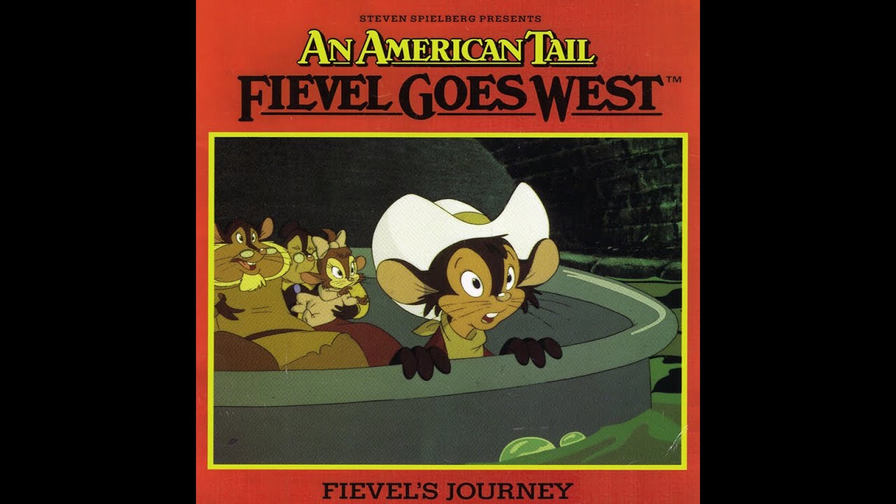 Fievel's Journey - An American Tail Fievel Goes West 1991 Read-Along Cassette