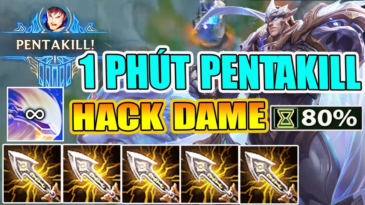 PENTAKILL CHƯA ĐẦY 1 PHÚT ? SIÊU LỖI DAME VỚI GAREN 6 VÔ CỰC TẠI CHẾ ĐỘ URF !
