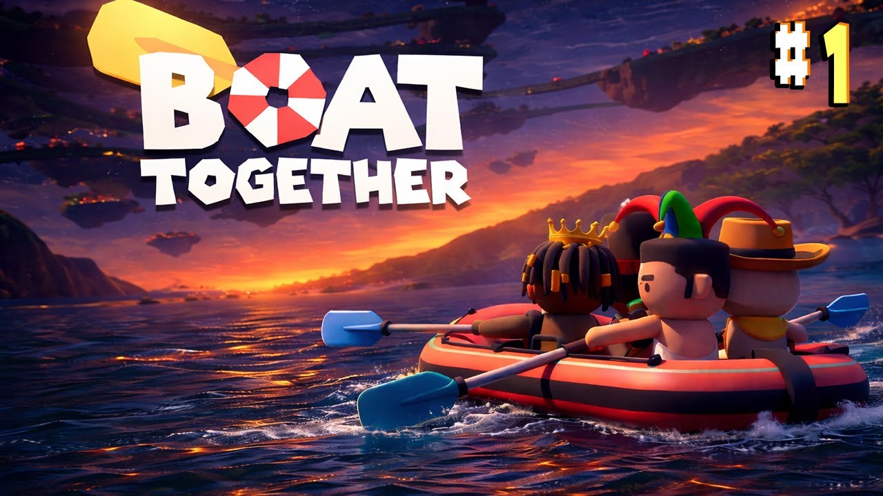 போடு ஐ லேசா - Boat together | Multiplayer fun Tamil live stream #1