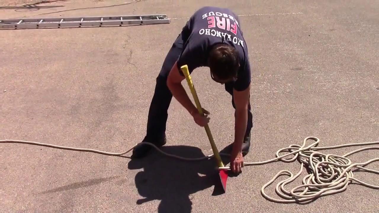 Skill Drill 9-16:  Hoisting an Axe