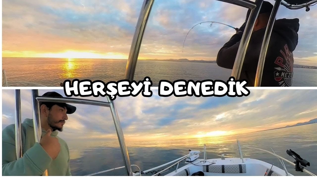 DENİZDE 12 SAAT GEÇİRDİK | HARİKA BALIKLAR YAKALADIK !