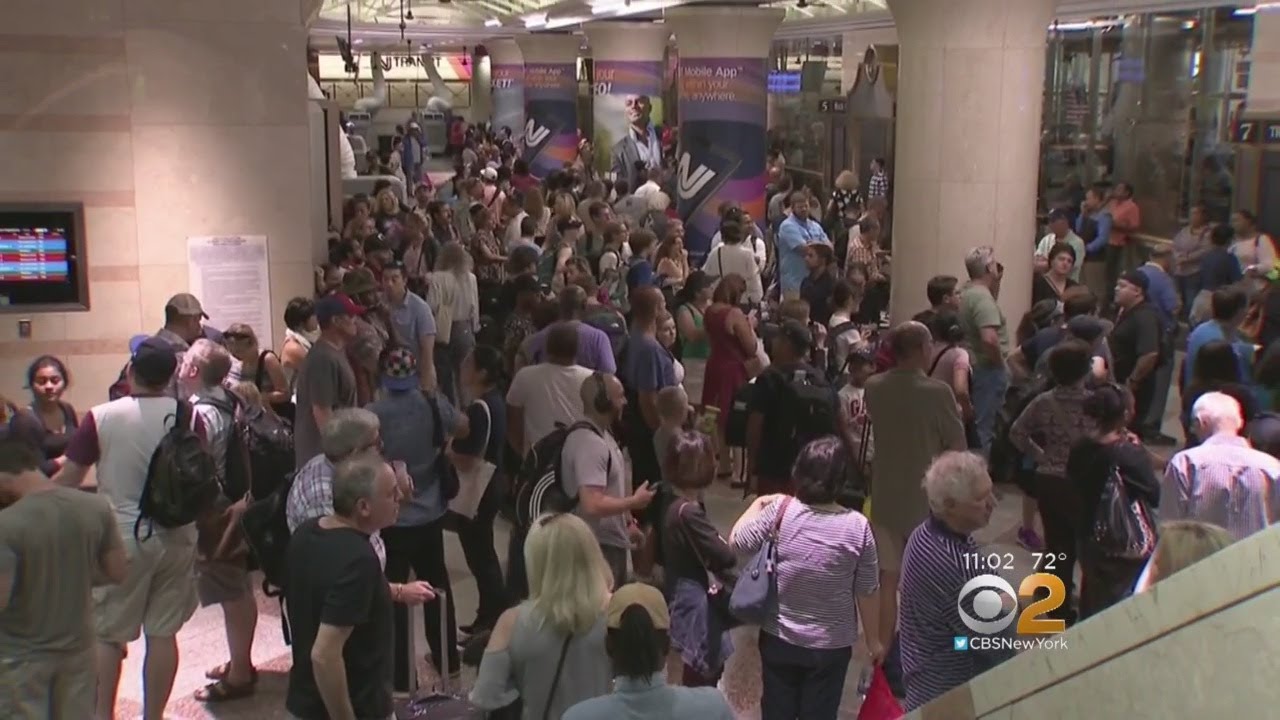 Service At Penn Station Returns To Normal Following Completion Of Amtrak Repairs