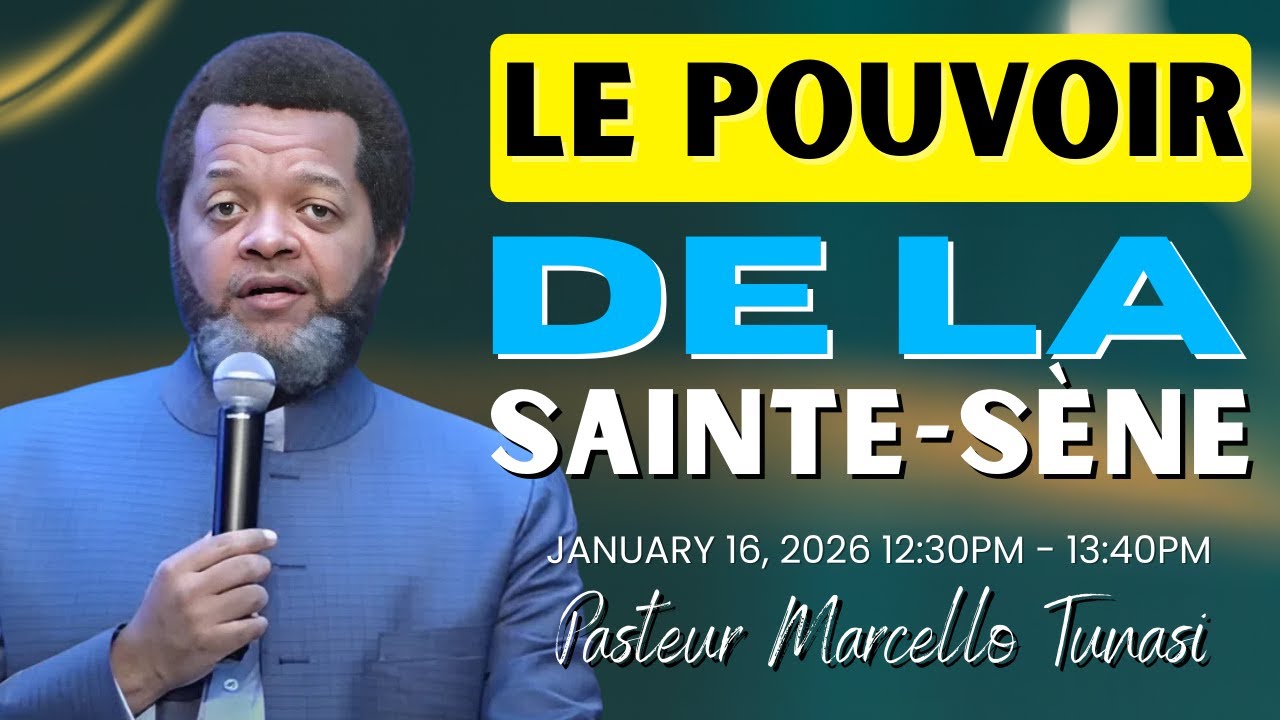 Le Pouvoir de la Sainte-Sène : Jésus, Mort et Résurrection | Pasteur Marcelo Tunasi.